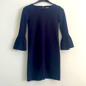 JCREW ruffle sleeved dress